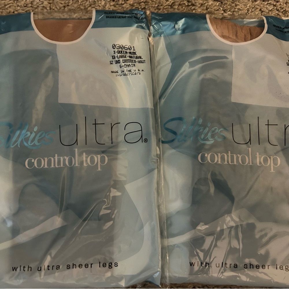 Silkies Ultra Control Top Pantyhose Nude